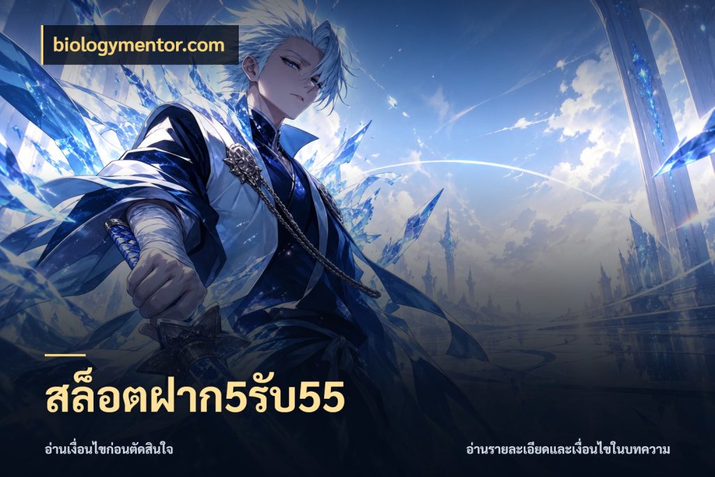 สล็อตฝาก5รับ55 ยอดฝากและยอดรับในมุมของคนชอบลุ้น กับ biologymentor.com