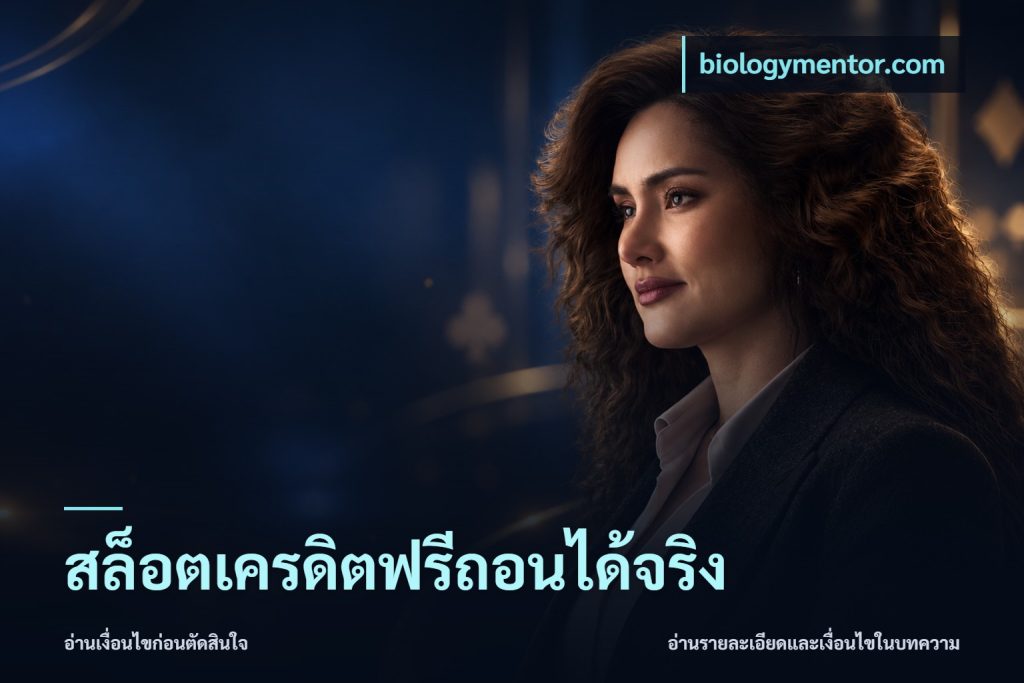 สล็อตเครดิตฟรีถอนได้จริง