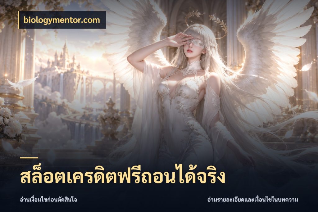สล็อตเครดิตฟรีถอนได้จริง สิทธิ์ที่สายโบนัสสนใจกับวิธีรับ ในมุม biologymentor.com