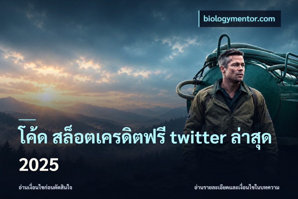 โค้ด สล็อตเครดิตฟรี twitter ล่าสุด 2025