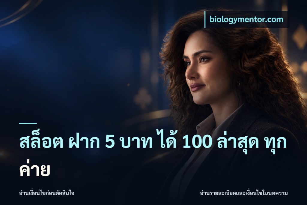 สล็อต ฝาก 5 บาท ได้ 100 ล่าสุด ทุกค่าย