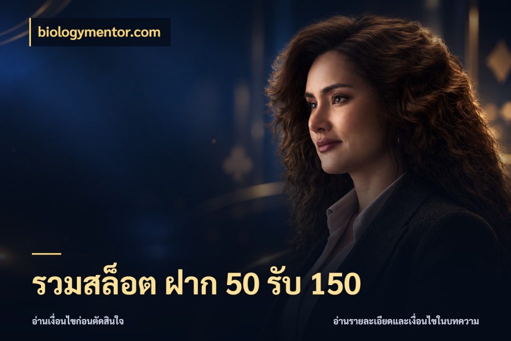 รวมสล็อต ฝาก 50 รับ 150 biologymentor.com โปรยอดรับที่สายเกมสนใจ