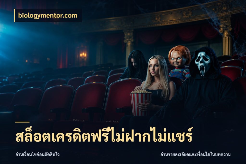 สล็อตเครดิตฟรีไม่ฝากไม่แชร์ biologymentor.com เครดิตฟรีในมุมที่สายโบนัสสนใจ