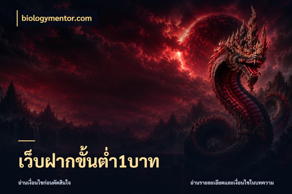 เว็บฝากขั้นต่ำ1บาท biologymentor.com รู้จักจำนวนแต่ละแบบก่อนเลือกเกม