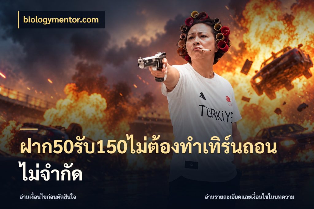 ฝาก50รับ150ไม่ต้องทําเทิร์นถอนไม่จํากัด โปรยอดรับที่สายเกมสนใจ สไตล์ biologymentor.com