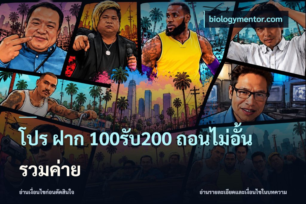 โปร ฝาก 100รับ200 ถอนไม่อั้น รวมค่าย
