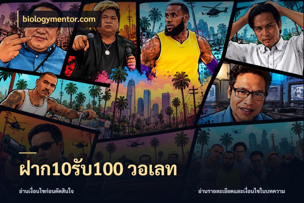 ฝาก10รับ100 วอเลท สนุกกับตัวเลือกโปรในสไตล์ของคุณ ในมุม biologymentor.com