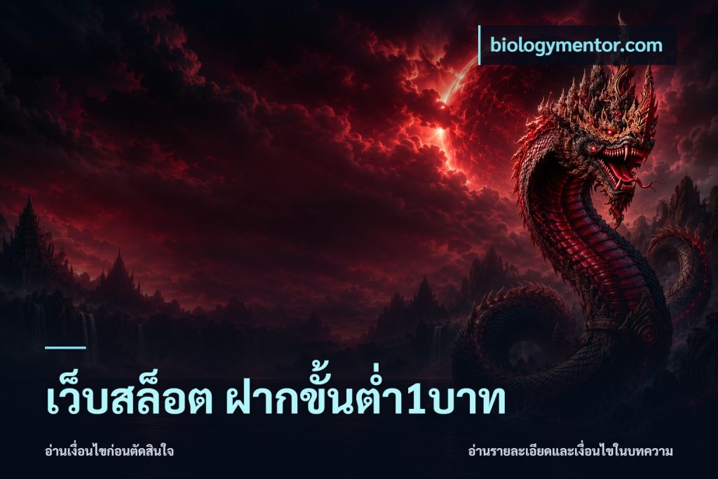 เว็บสล็อต ฝากขั้นต่ำ1บาท