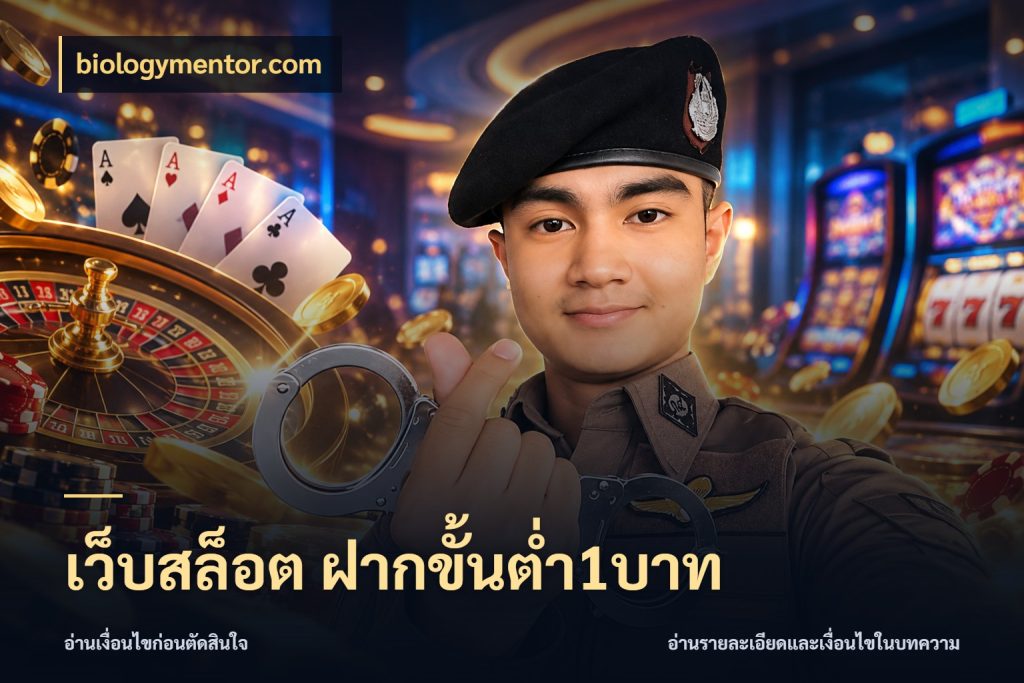 เว็บสล็อต ฝากขั้นต่ำ1บาท เลือกสไตล์จากยอดและรูปแบบที่ตรงใจ ในมุม biologymentor.com