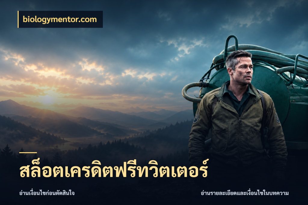 สล็อตเครดิตฟรีทวิตเตอร์ เครดิตแต่ละรูปแบบมีมุมไหนให้ดู สไตล์ biologymentor.com