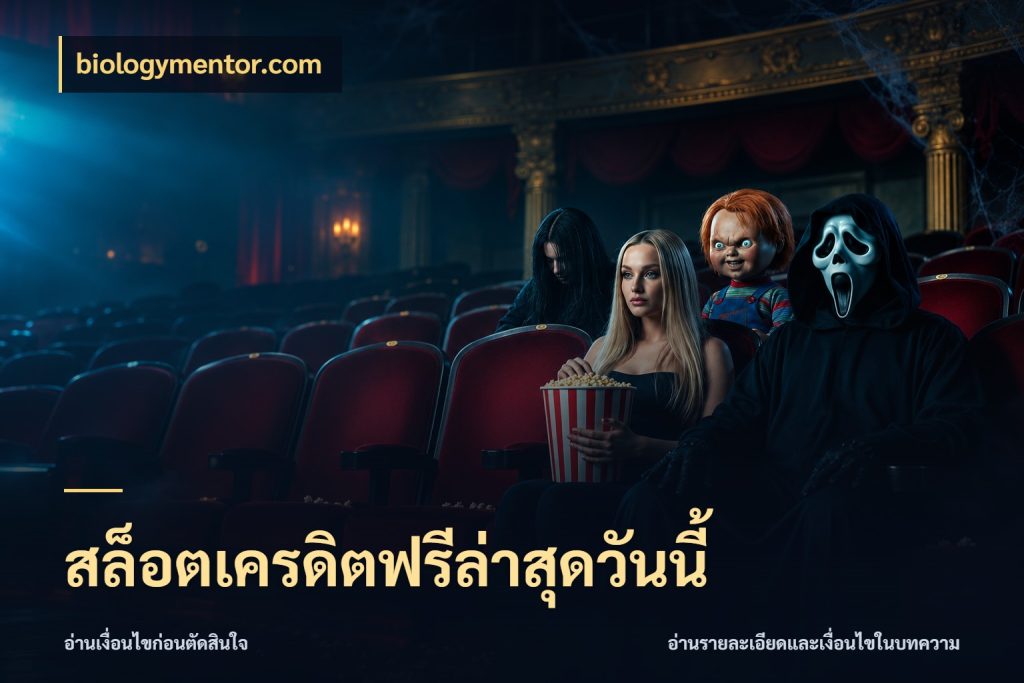 สล็อตเครดิตฟรีล่าสุดวันนี้ biologymentor.com รู้จักยอดและขอบเขตของเครดิตฟรี