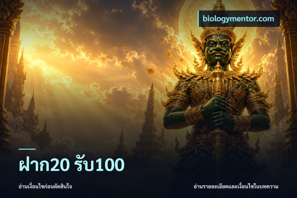 ฝาก20 รับ100