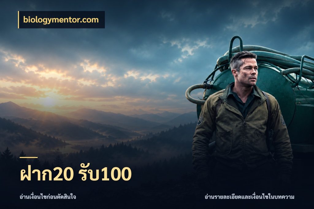 ฝาก20 รับ100 จุดเด่นของเครดิตที่คนชอบเกมอยากรู้ กับ biologymentor.com