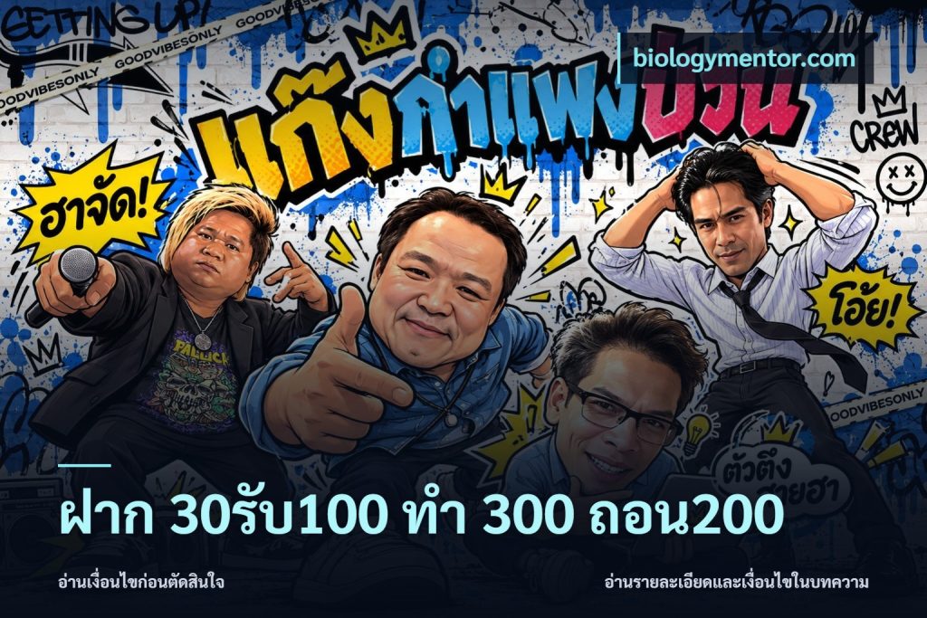 ฝาก 30รับ100 ทํา 300 ถอน200