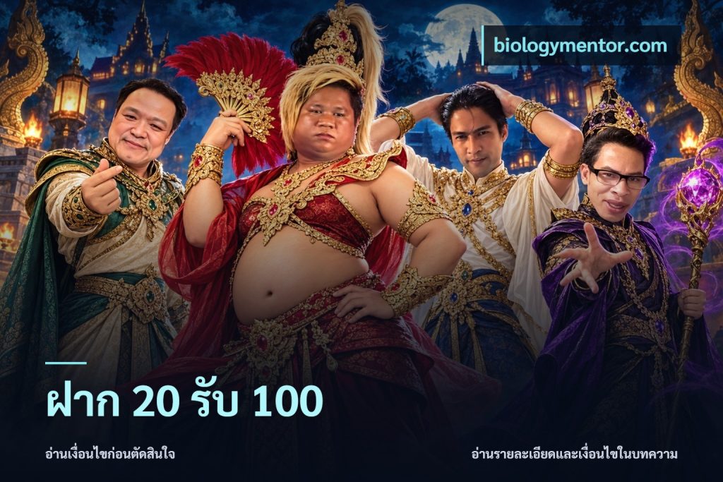 ฝาก 20 รับ 100