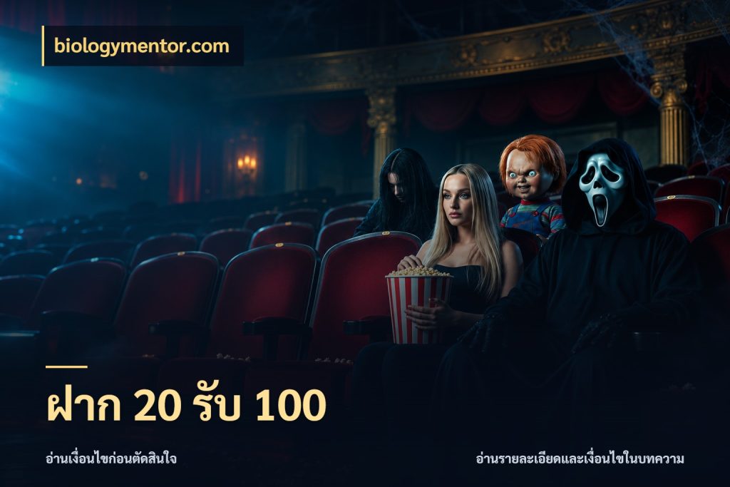 ฝาก 20 รับ 100 biologymentor.com เครดิตกับรูปแบบโปรที่ตรงใจ