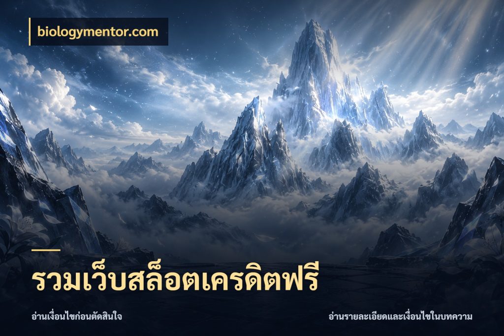 รวมเว็บสล็อตเครดิตฟรี เครดิตแต่ละรูปแบบมีมุมไหนให้ดู กับ biologymentor.com