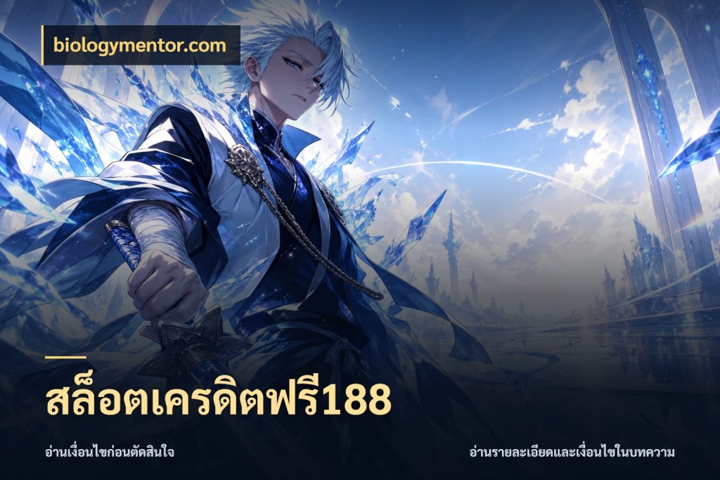 สล็อตเครดิตฟรี188 สิทธิ์ที่สายโบนัสสนใจกับวิธีรับ สไตล์ biologymentor.com