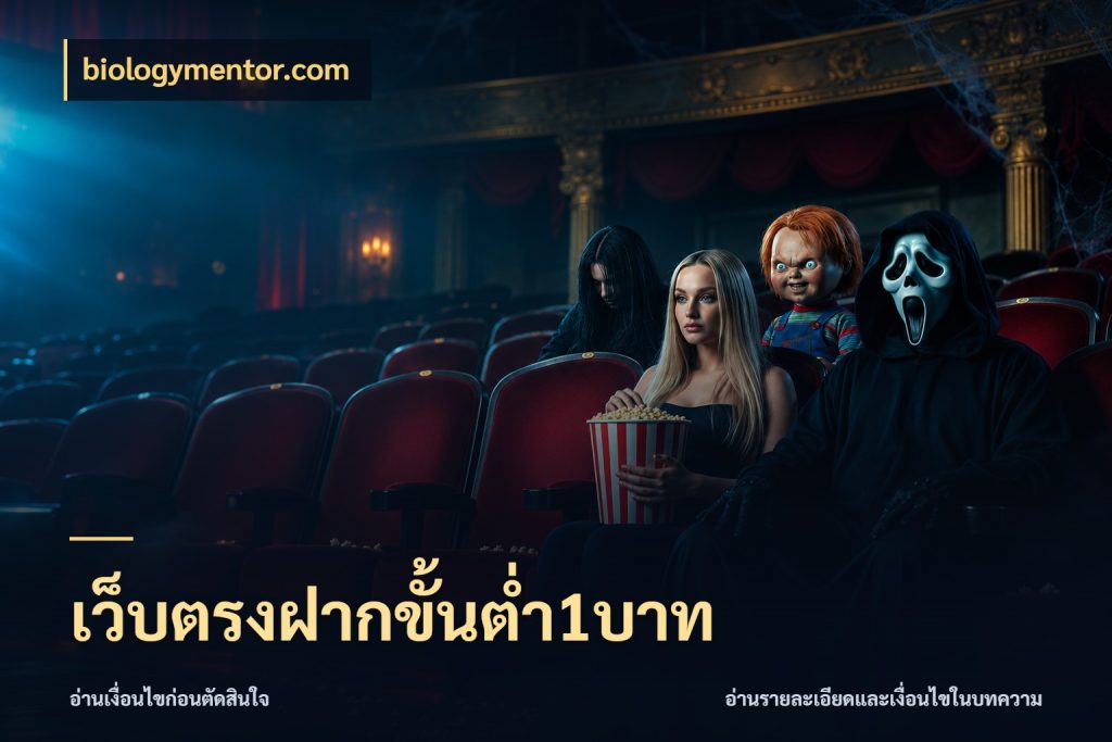 เว็บตรงฝากขั้นต่ำ1บาท เปิดมุมยอดเริ่มต้นสำหรับคนชอบเกม ในมุม biologymentor.com