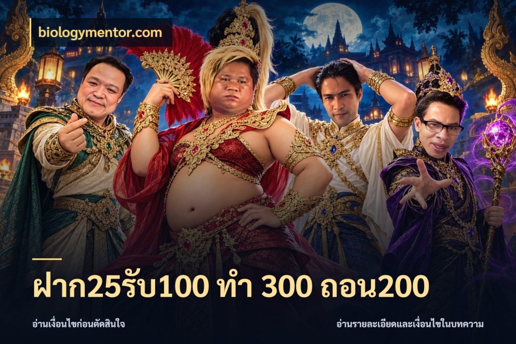 ฝาก25รับ100 ทํา 300 ถอน200 biologymentor.com สายโบนัสเลือกจังหวะสนุกได้อย่างไร
