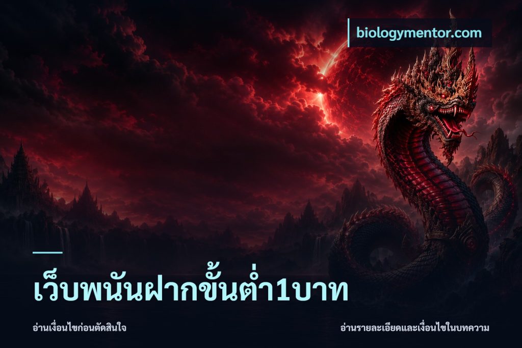 เว็บพนันฝากขั้นต่ำ1บาท