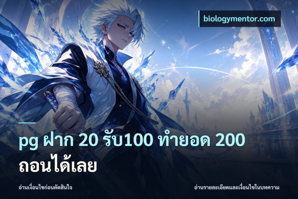 pg ฝาก 20 รับ100 ทำยอด 200 ถอนได้เลย