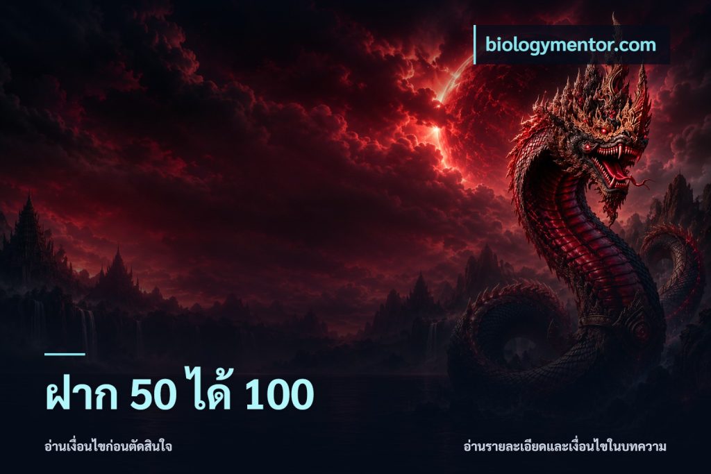 ฝาก 50 ได้ 100