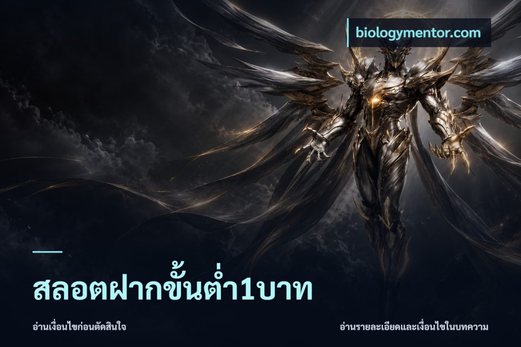 สลอตฝากขั้นต่ำ1บาท