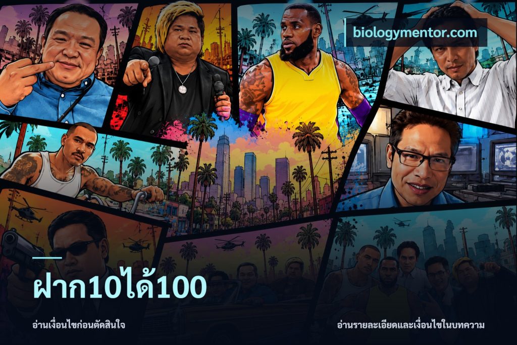 ฝาก10ได้100
