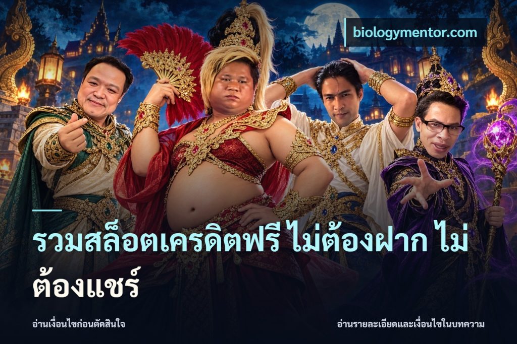 รวมสล็อตเครดิตฟรี ไม่ต้องฝาก ไม่ต้องแชร์