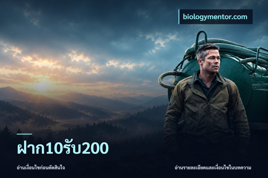ฝาก10รับ200
