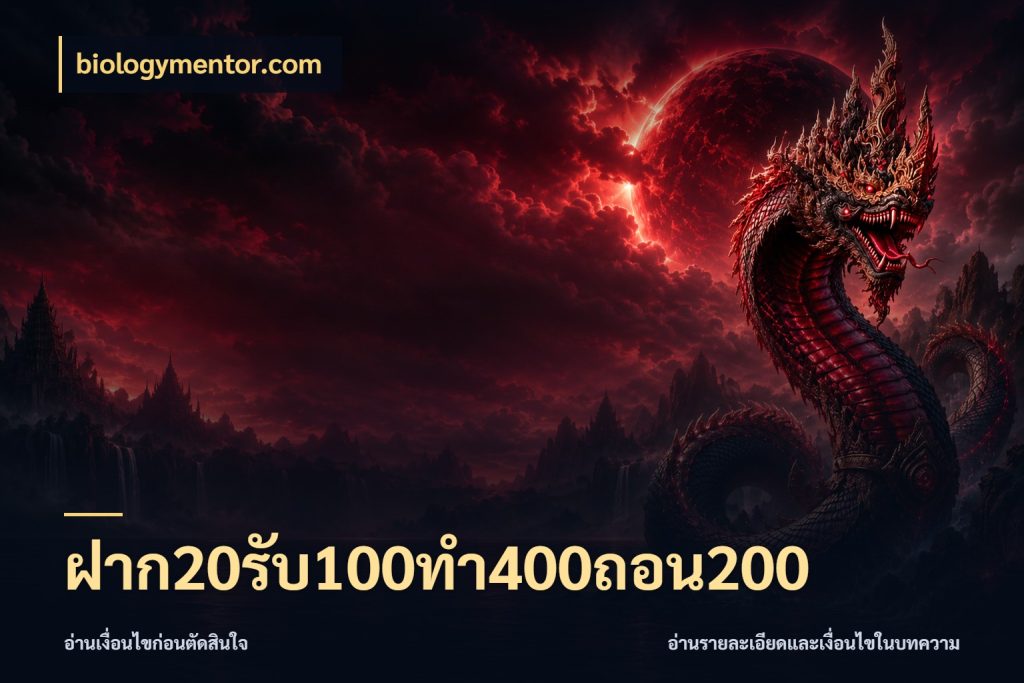 ฝาก20รับ100ทํา400ถอน200 biologymentor.com สนุกกับตัวเลือกโปรในสไตล์ของคุณ