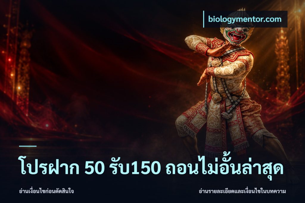 โปรฝาก 50 รับ150 ถอนไม่อั้นล่าสุด