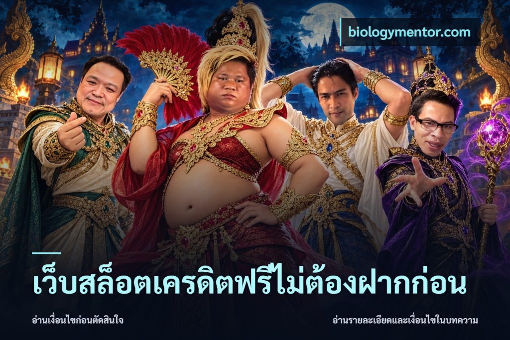 เว็บสล็อตเครดิตฟรีไม่ต้องฝากก่อน