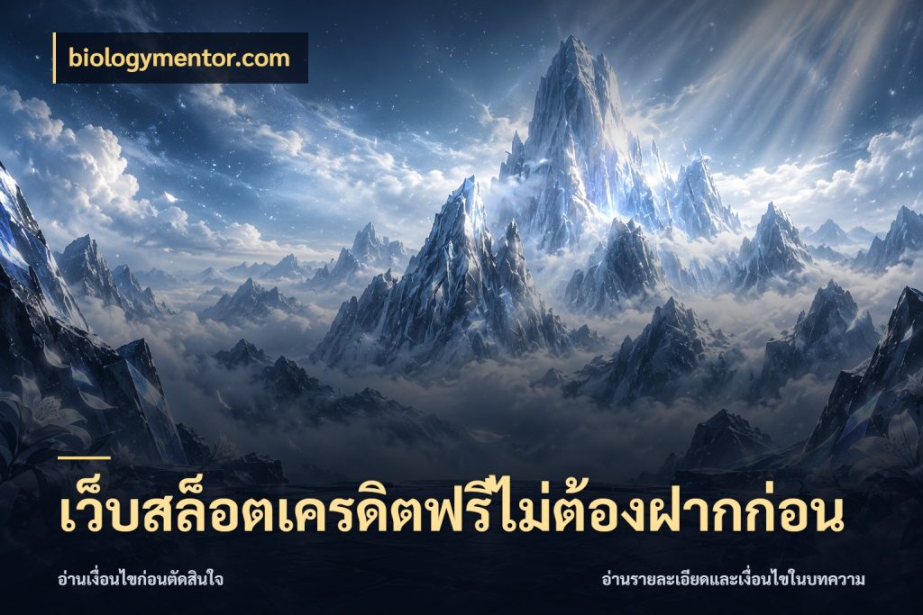 เว็บสล็อตเครดิตฟรีไม่ต้องฝากก่อน biologymentor.com สายโบนัสเลือกมุมเครดิตให้ตรงสไตล์