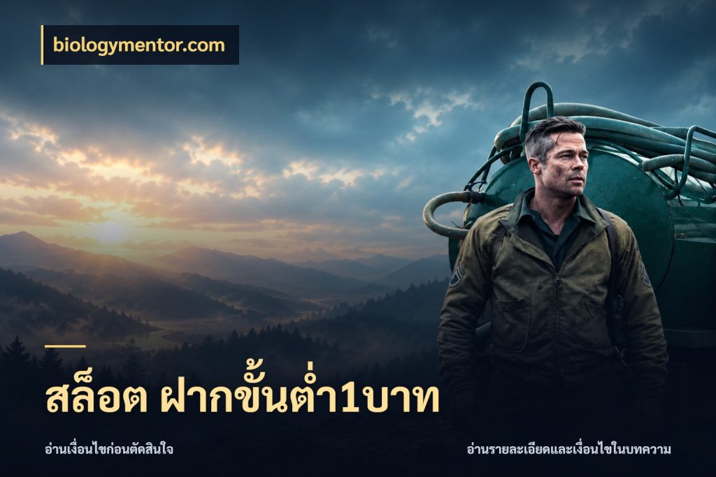 สล็อต ฝากขั้นต่ำ1บาท เลือกสไตล์จากยอดและรูปแบบที่ตรงใจ ในมุม biologymentor.com