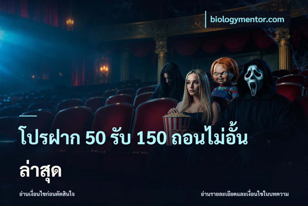 โปรฝาก 50 รับ 150 ถอนไม่อั้น ล่าสุด