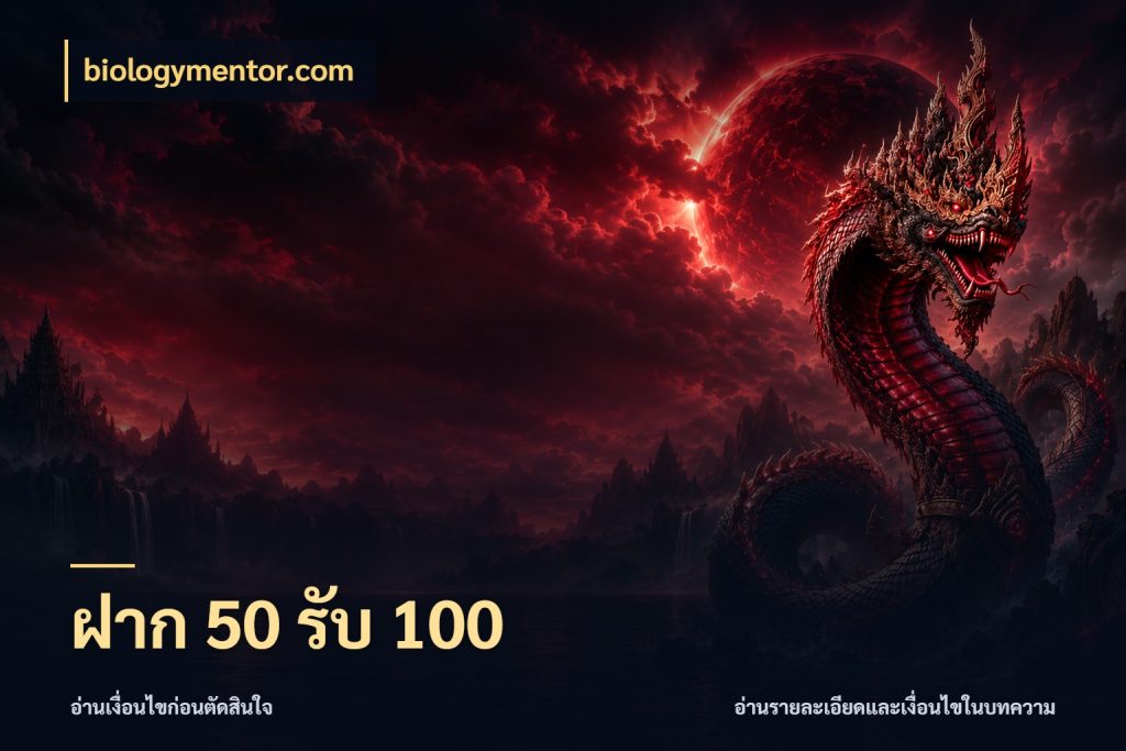 ฝาก 50 รับ 100 สายโบนัสเลือกจังหวะสนุกได้อย่างไร ในมุม biologymentor.com