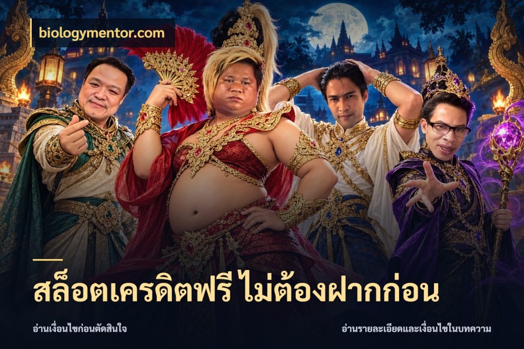 สล็อตเครดิตฟรี ไม่ต้องฝากก่อน สิทธิ์ที่สายโบนัสสนใจกับวิธีรับ สไตล์ biologymentor.com