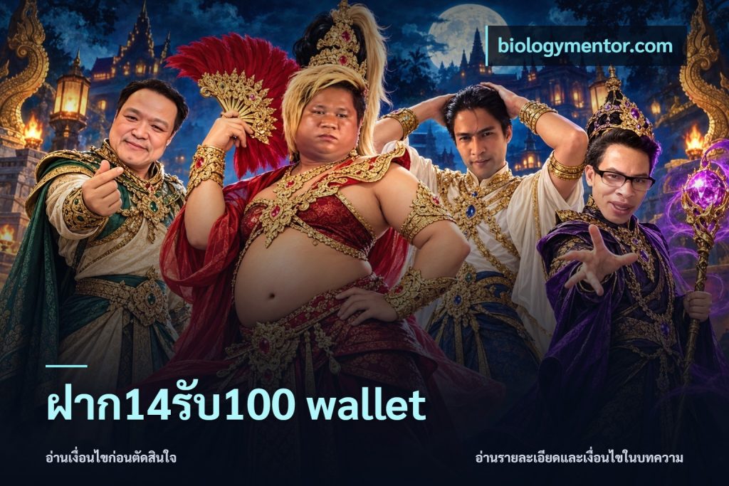 ฝาก14รับ100 wallet