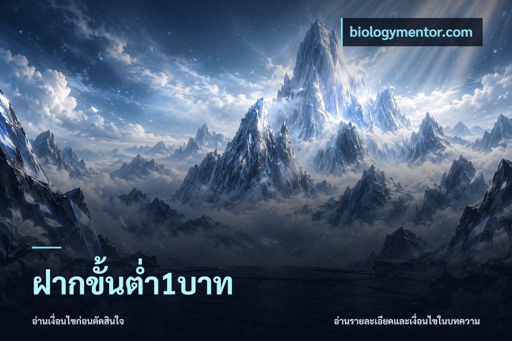 ฝากขั้นต่ำ1บาท