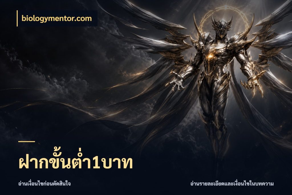ฝากขั้นต่ำ1บาท เปิดมุมยอดเริ่มต้นสำหรับคนชอบเกม สไตล์ biologymentor.com