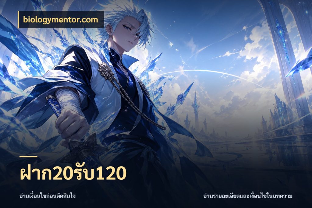 ฝาก20รับ120 ยอดฝากและยอดรับในมุมของคนชอบลุ้น สไตล์ biologymentor.com