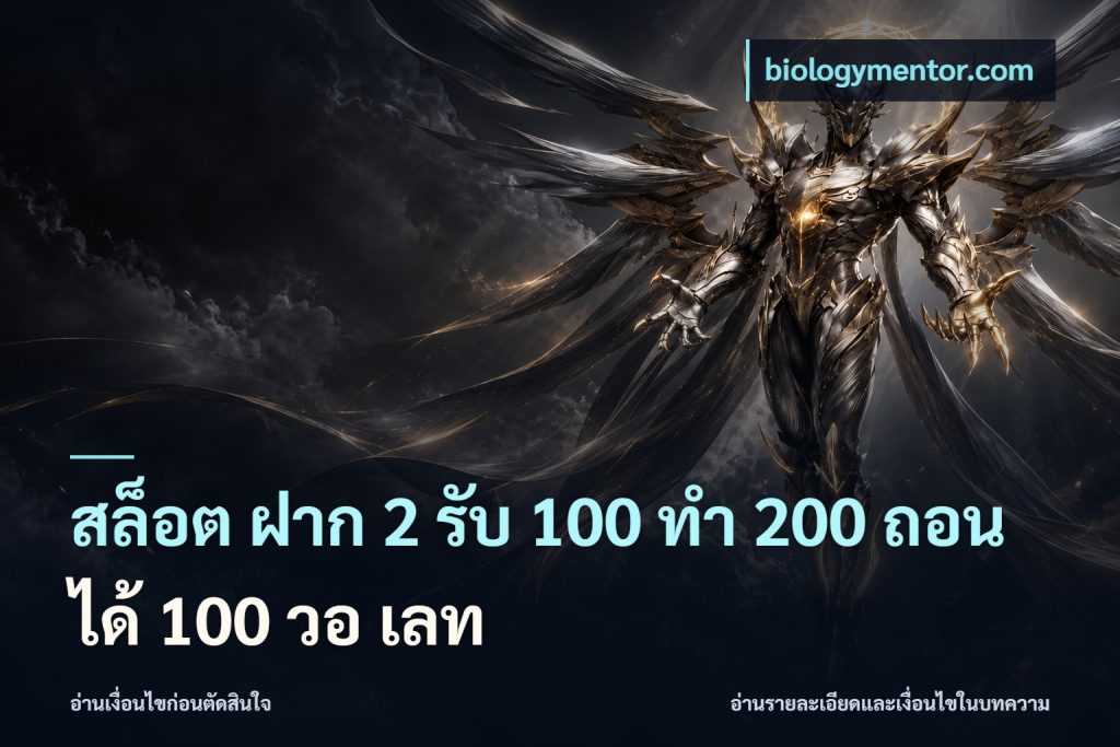 สล็อต ฝาก 2 รับ 100 ทํา 200 ถอนได้ 100 วอ เลท