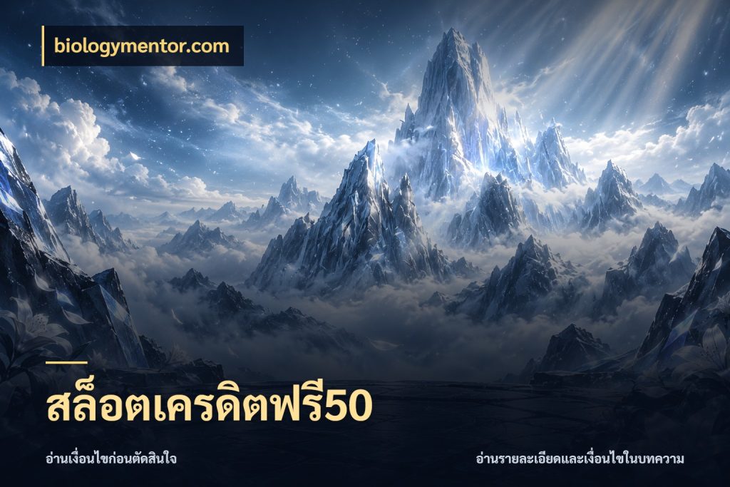 สล็อตเครดิตฟรี50 จับมุมเด่นของเครดิตฟรีให้ตรงใจ สไตล์ biologymentor.com