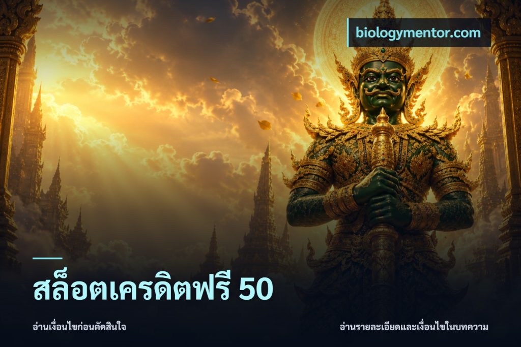 สล็อตเครดิตฟรี 50
