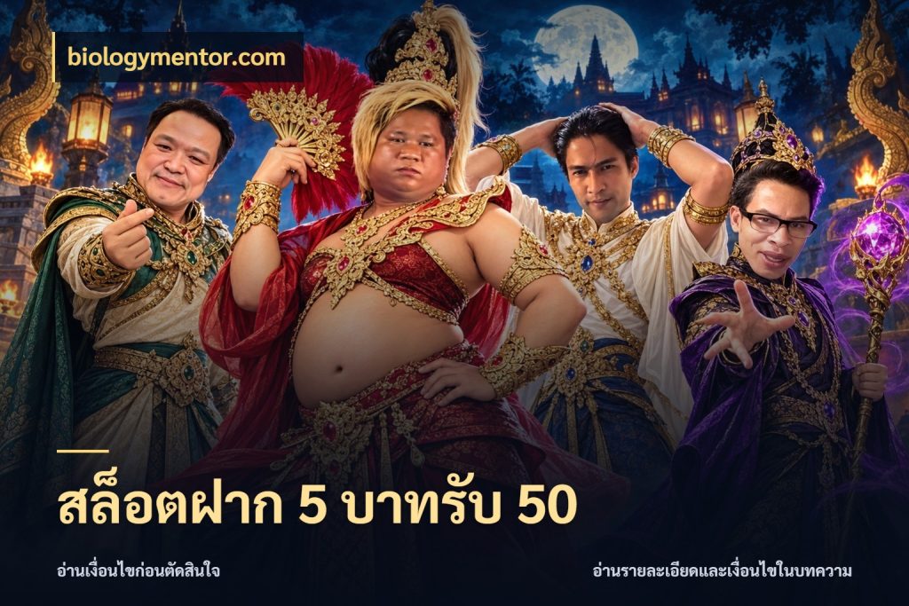 สล็อตฝาก 5 บาทรับ 50 biologymentor.com จุดเด่นของเครดิตที่คนชอบเกมอยากรู้