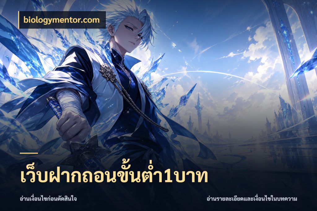 เว็บฝากถอนขั้นต่ำ1บาท จำนวนเริ่มต้นกับรายละเอียดที่สายเกมสนใจ กับ biologymentor.com