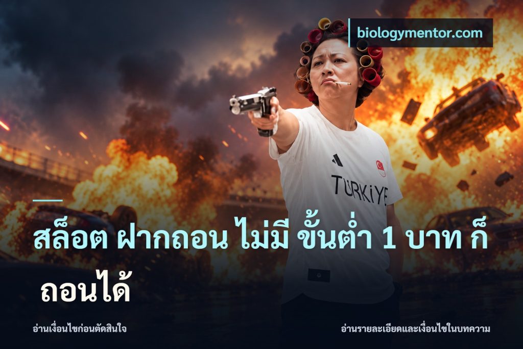 สล็อต ฝากถอน ไม่มี ขั้นต่ำ 1 บาท ก็ ถอนได้