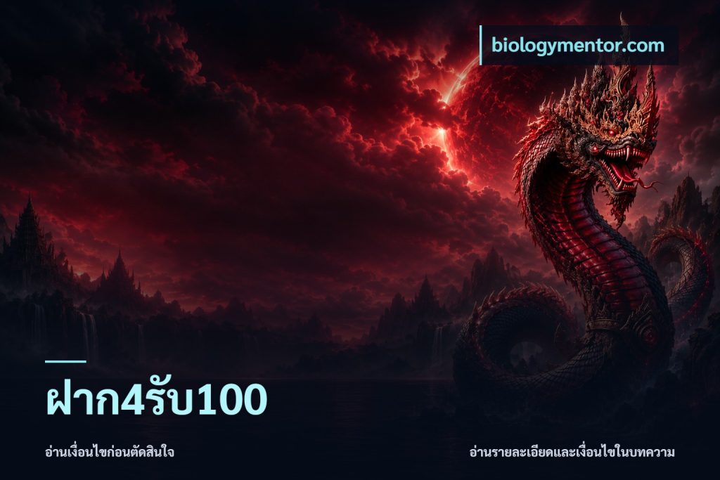 ฝาก4รับ100